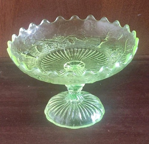 Beau compotier ancien verre - compotier,