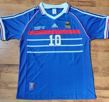 Maillot France Coupe du Monde 1998 Zidane XL - FFF 98 shirt