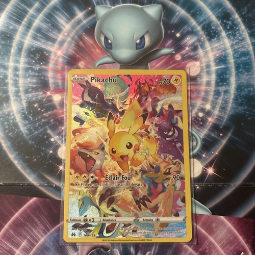 Carte pokemon pikachu 160 159 - pokemon,