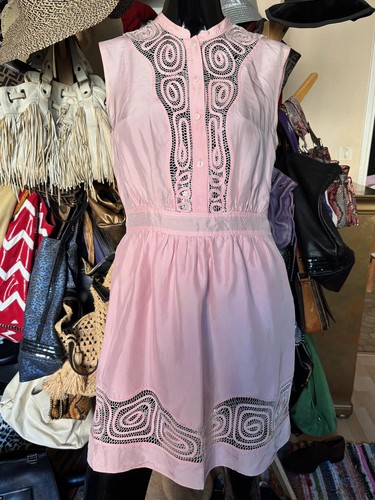 Robe soie rose cacharel - robe,
