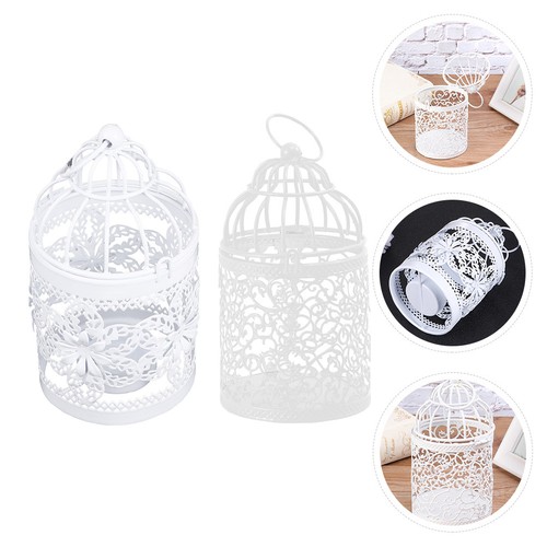 Bougeoir forme cage - forme,