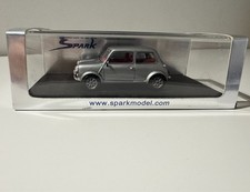 AUSTIN MINI COOPER 40 40TH ANNIVERSARY 2000 SILVER ARGENT SPARK 1/43 S2647