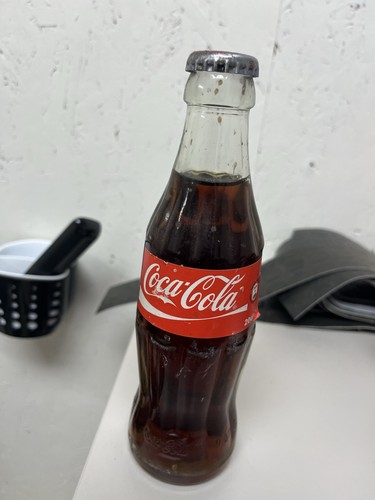 Coca cola bouteille verre - bouteille, en