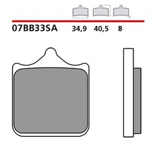 KIT DE PLAQUETTES DE FREIN