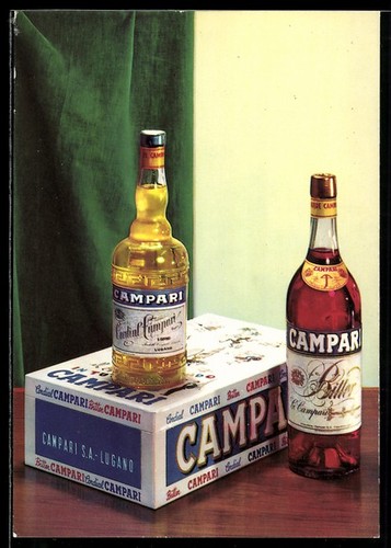 Publicité postale campari - postale,,