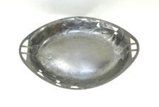 Plateau Art Nouveau En Étain