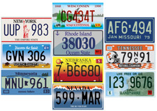 Lot 10 plaques