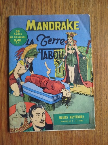 Mandrake terre tabou mondes - mandrake,