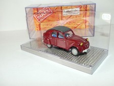 CITROEN 2CV MALLE BOMBÉE Bordeaux NOREV 1:43