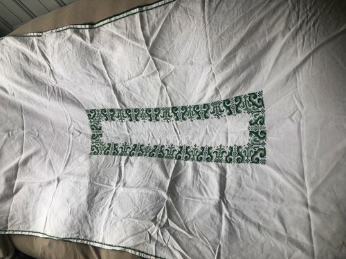 Ancienne nappe lin - nappe, en