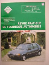 revue technique automobile RTA  Ford FIESTA  "89"