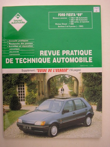 Revue technique automobile rta - technique,