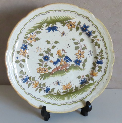 Assiette decorative vieux - decorative,