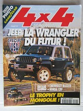 4X4 MAGAZINE N° 190 /JEEP WRANGLER/Spécial USA/CHEVROLET BLAZER/HONDA CR-V