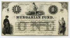 Rare billet 1 dollar - (1921),