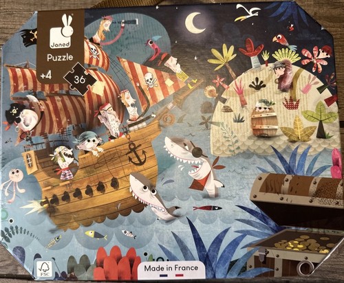 Janod puzzle chasse au - la,