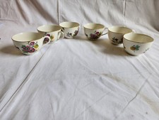 Lot 6 tasses Thé Café Fleurs
