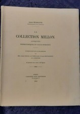 Collection Millon Antiquité Préhistoriques Gallo-Romaines 1913 Livre Archéologie