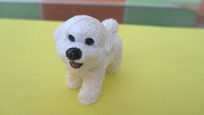 Figurine chien Bichon série
