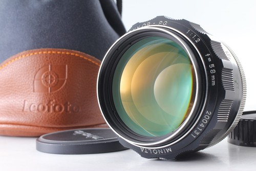 Testé neuf objectif minolta - testé,