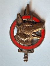 Insigne métallique GS 46 brevet de maitre chien Armée Française