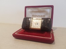 MOVADO CALENDRIER LUNE ERMETO + ECRIN. VINTAGE SWISS  POCKET WATCH CALENDAR MOON