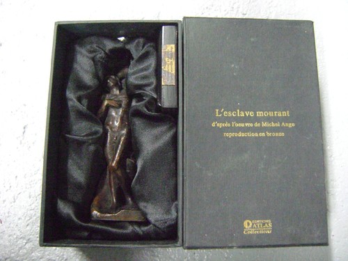 Statue bronze esclave - statue, l'esclave