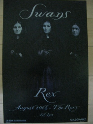 Swans original usa poster - swans-original,
