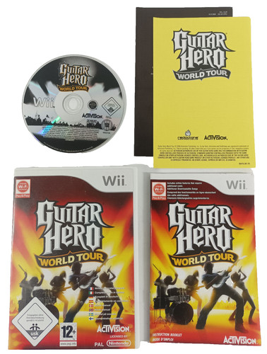 Jeu wii guitar hero world - vf,