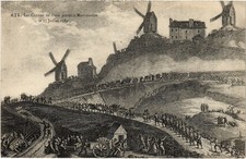 CPA PARIS 18e - Les Canons de