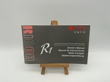 Ricoh R1 Manuel D'Utilisation