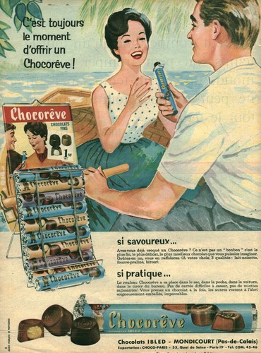 Publicité ancienne chocolat