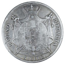 Italie 5 Lire 1810 Venise