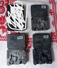 Zinn Brigade cheval pour soldat plomb moule vendu a la piece