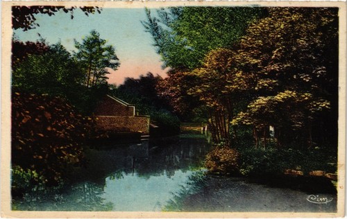 Cpa corbeil les - cpa, moulins