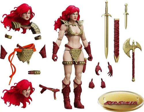 Red sonja limited gold and - ,