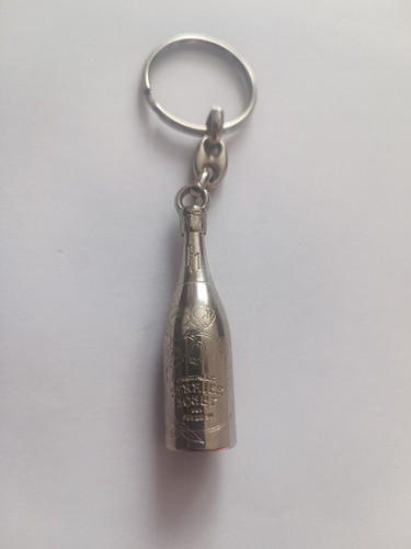 Porte clés métal bouteille - porte-clés,
