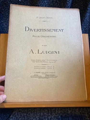 Luigini divertissement pour - a.,
