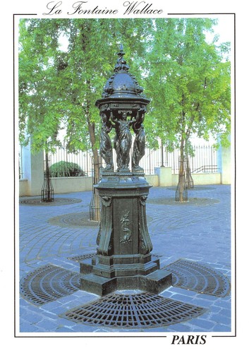 Paris fontaine - la,
