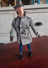 GRANDE FIGURINE " INSPECTEUR GADGET "  BANDAI POPY 1983 sans accessoires