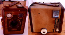 APPAREIL  PHOTO - KODAK  BROWNIE  SIX-20 -MODEL  F +  VEST  POCKET