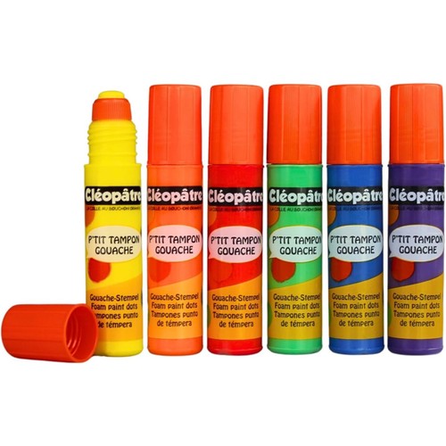 Gouache tampons de peinture - -,
