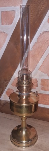Lampe pétrole laiton - à, pétrole,