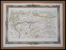 Carte maritime ancienne des