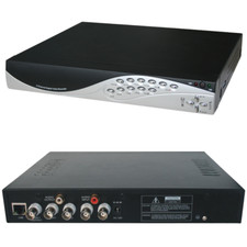 Enregistreur vidéo DVR 4 canaux MPEG4, vidéosurveillance