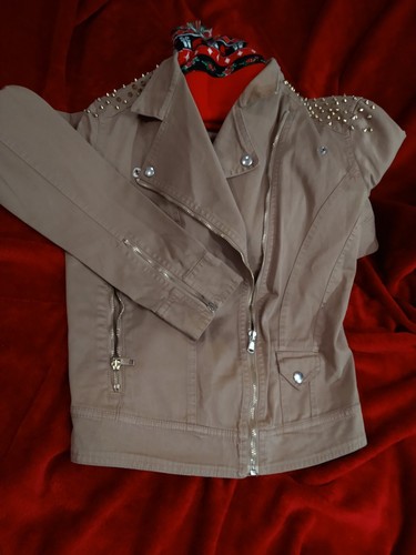 Punk rivet leather jacket - rivet,