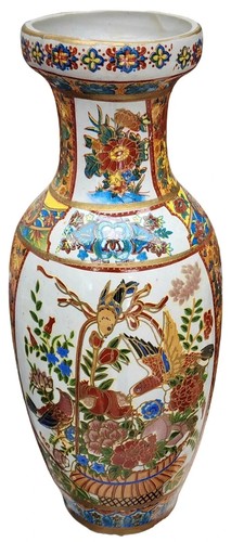 Vintage chinese vase hand - 10",
