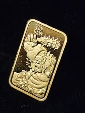 1/10 oz Hayleybug "The Ogre. 999 Silver  Gold Plated. Très Rare.