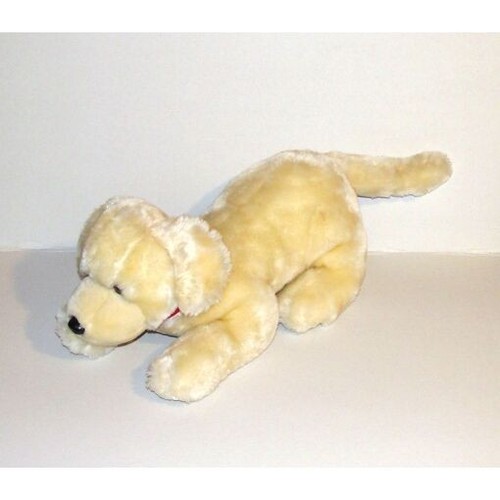 Peluche chien labrador golden - labrador,