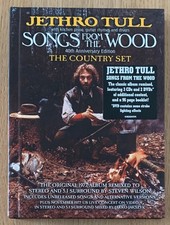 JETHRO TULL SONGS FROM THE WOOD 40th ANN. THE COUNTRY SET 3 CD / 2 DVD / BOOK